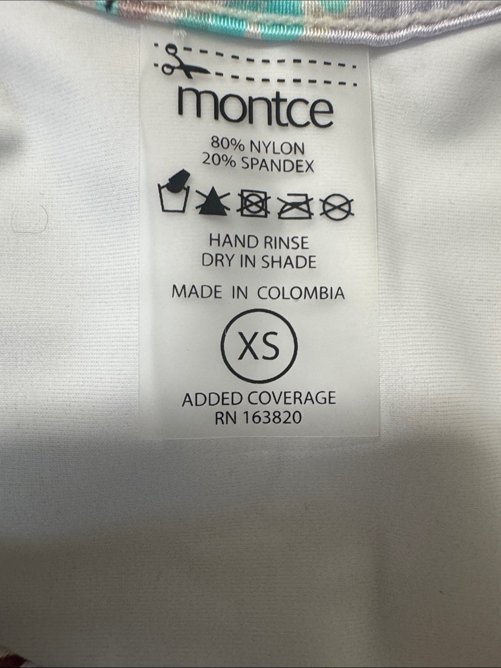 Montce St. Barths Rosette Bikini Top Size small and Lulu bottoms size XS - Picture 7 of 7